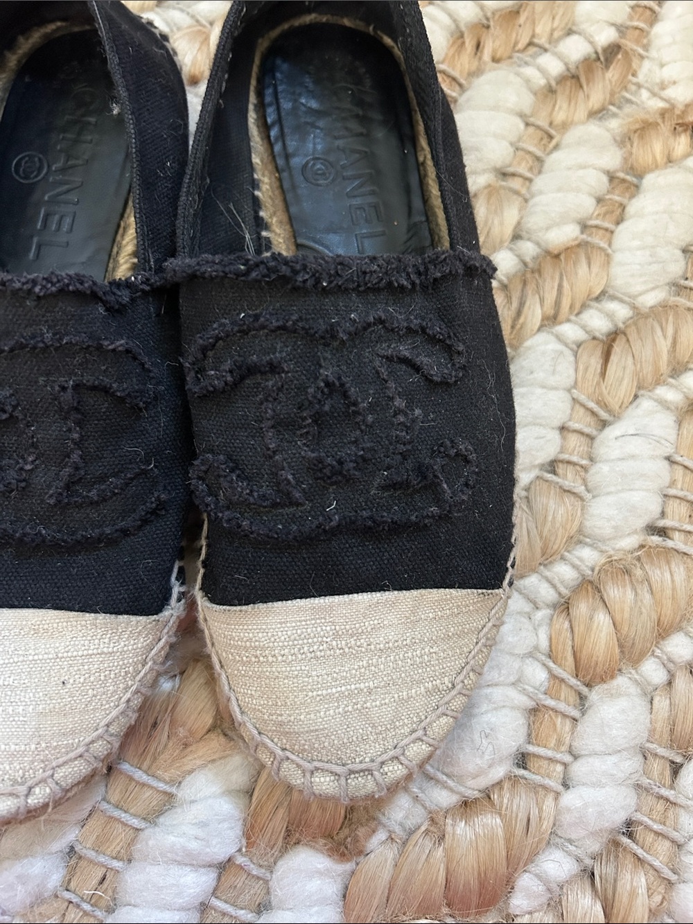 Chanel Espadrilles Sz 37 - Picture 2 of 6